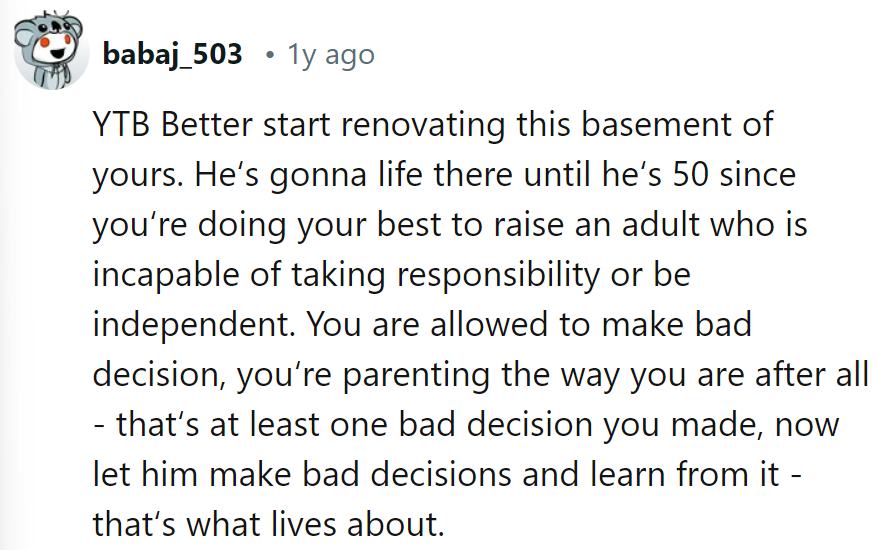 Basement makeover or midlife crisis? Parenting: the ultimate crash course in decisions.