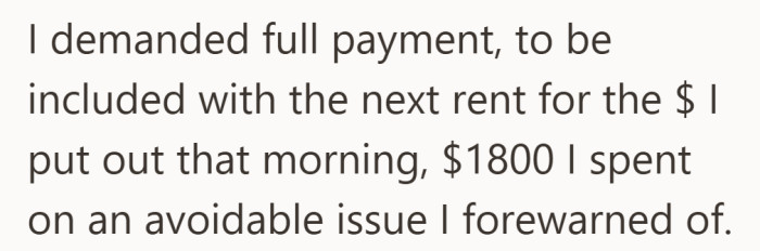 Full reimbursement becomes the central point of contention moving forward.