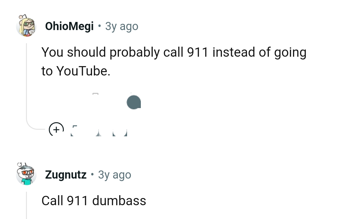 The person ought to call 911