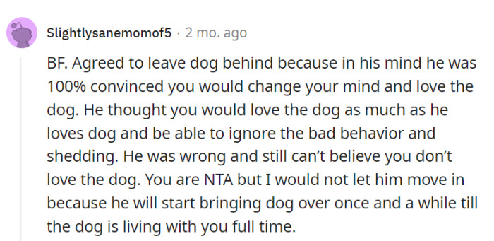 Their future cohabitation might just turn into a fur-filled mess.