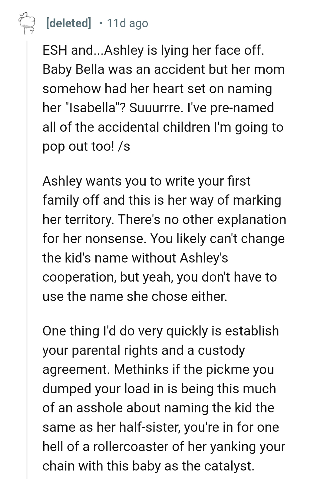 There is no other explanation for the nonsense