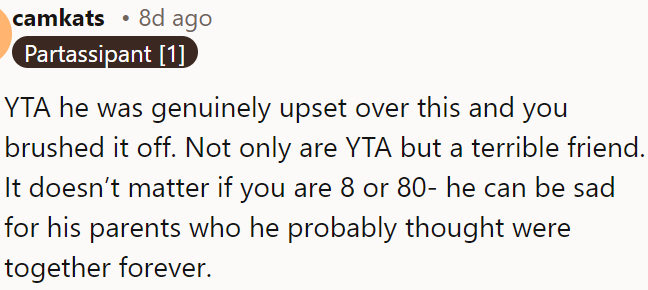 OP is a terrible friend.