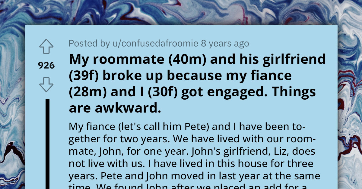 Soon-To-Be Bride Finds Out That Her Engagement Is The Cause Of Her Roommate's Breakup, Seeks Advice Online As She Feels Guilty