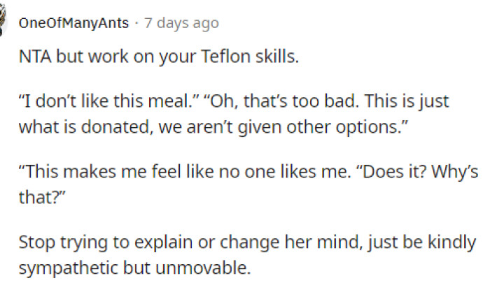 This person provided OP with a lot of advice on how to communicate with these individuals to avoid escalating problems like this.