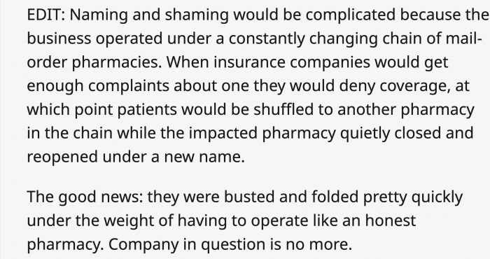 it’s relieving to hear that they’ve seriously closed