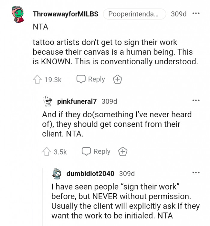 They should get consent from their clients