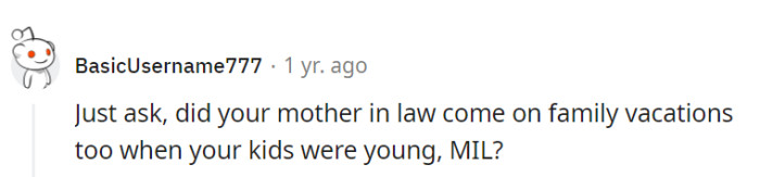 Maybe she's missing it?