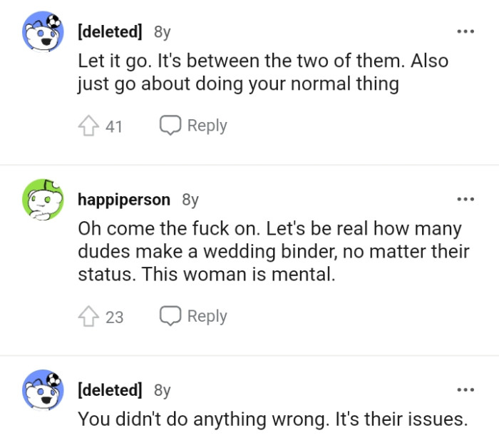 The OP Should Go About Doing Her Normal Thing