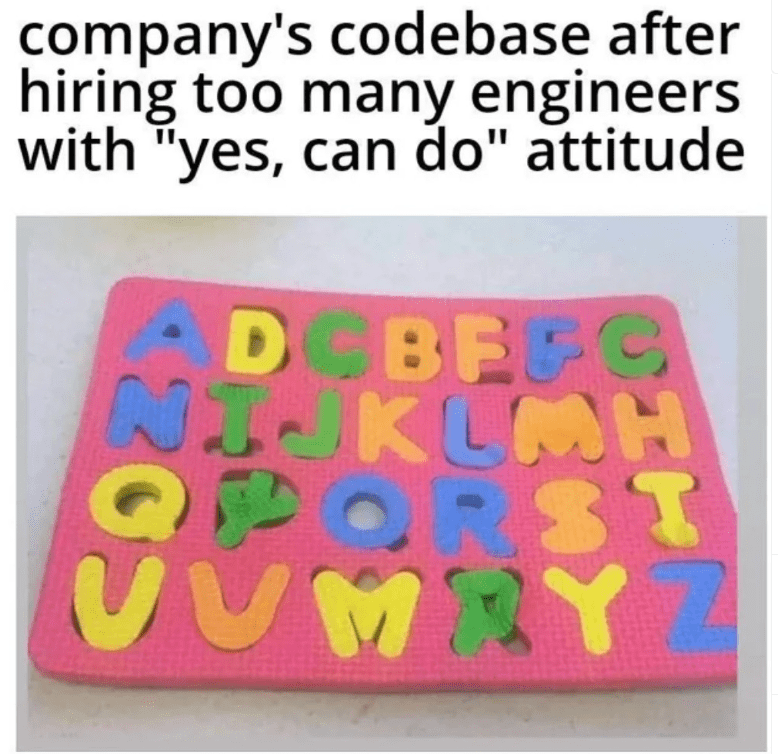 4. This is what happens when your team takes “Anything is possible,” a bit too literally