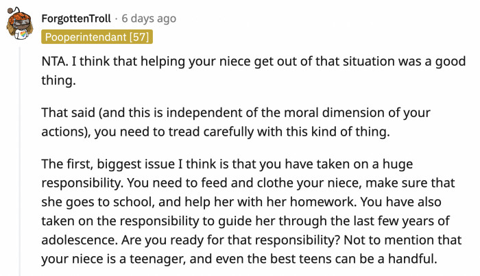 Someone laid out a comprehensive list of priorities OP should start thinking about if she hasn't already.