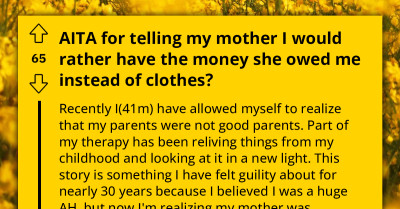 Man In Therapy Realizes He Was A Victim Of Gaslighting By His Mom, Shares An Event And Lets Redditors Judge