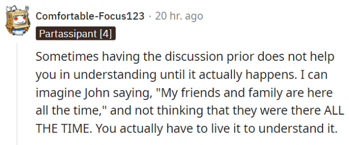 Lived experiences matter.