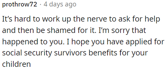 Asking for help can be tough, and it's unfortunate to face criticism for it.
