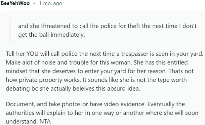 Make a lot of noise and trouble for this woman.