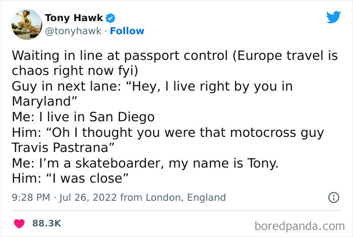 8. Tony Can’t Catch A Break