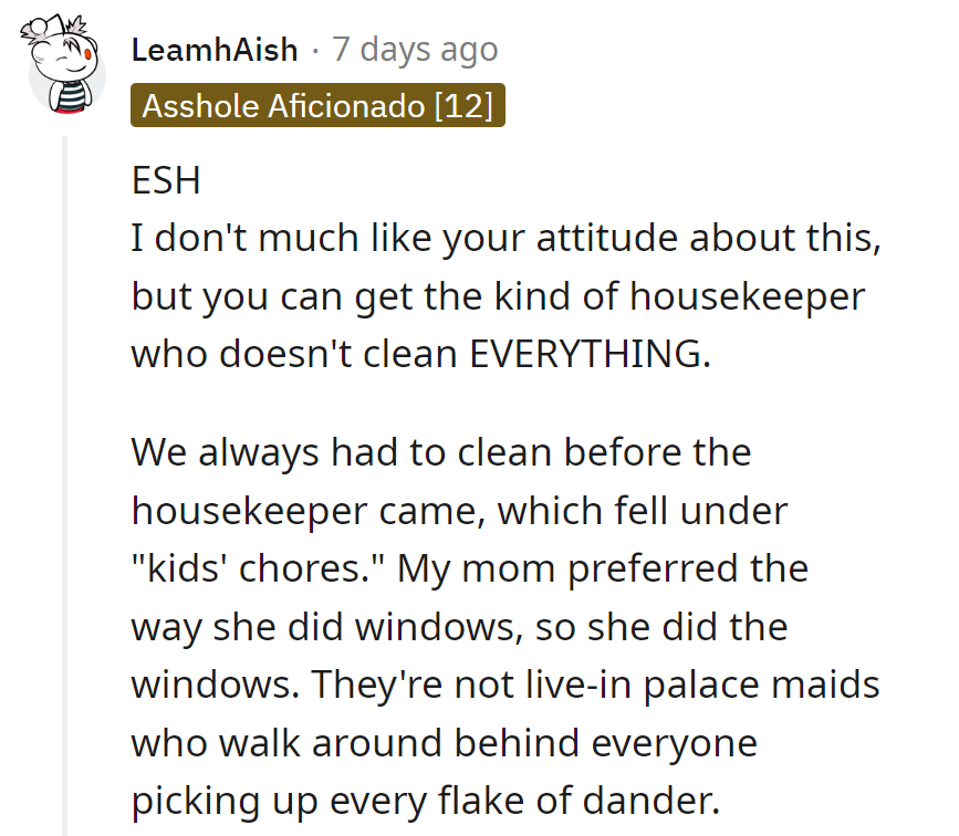 Sounds like a choreographed clean-up! Who knew housekeeping could be such a delicate dance?