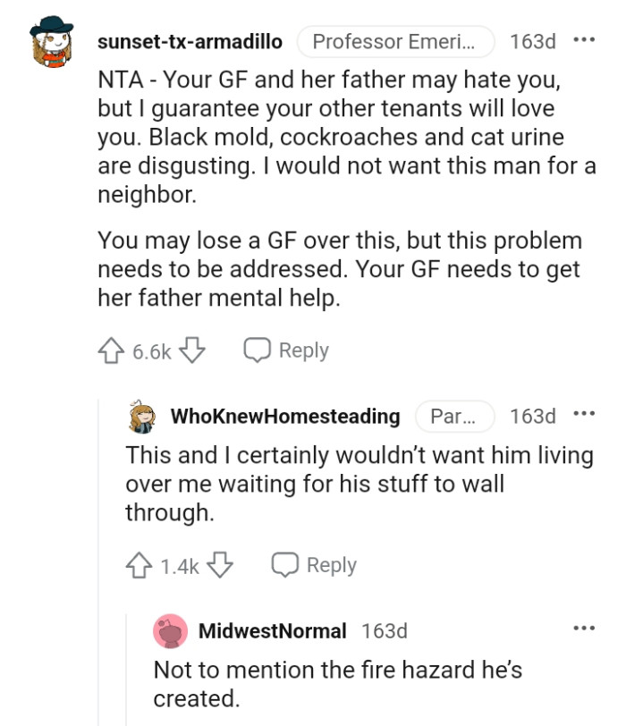 OP may lose a girlfriend over this