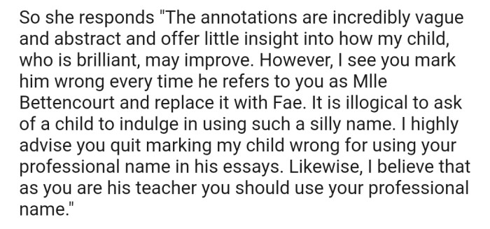 This Mom Wasn't Prepared to Listen to What OP Had to Say