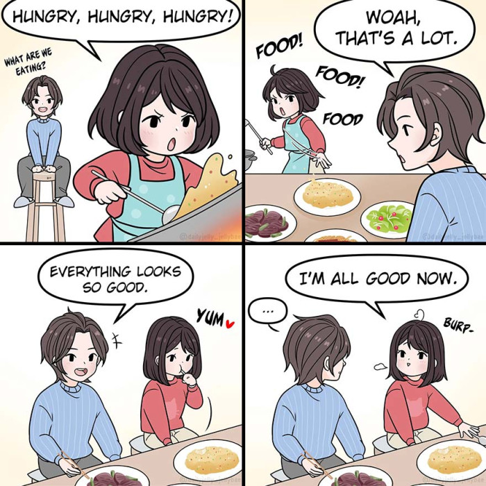 12. When She's Hungry