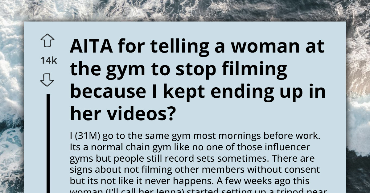 Man Confronts Woman Filming At The Gym After Repeatedly Appearing In Her Videos