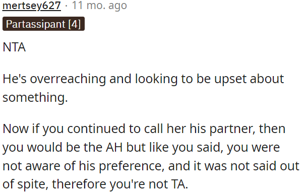 OP's brother is being overly sensitive.