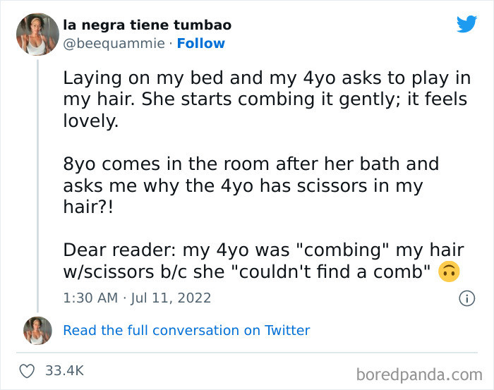 8. We can imagine the horror!