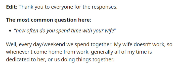 Answering some common questions...