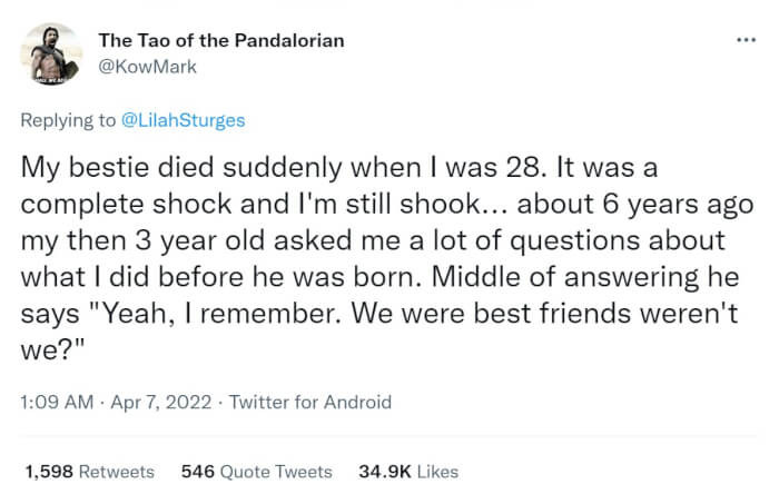 12. We were best friends...