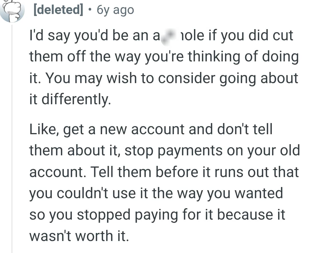 We have more comments from other Redditors for you to read through below