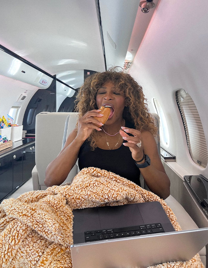 Williams often posts videos of herself dancing, practicing yoga, or strength training, inspiring fans to prioritize wellness.