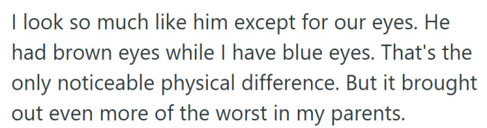 Every similarity brought them comfort, but those blue eyes were a cruel reminder that this wasn’t the boy they’d buried.