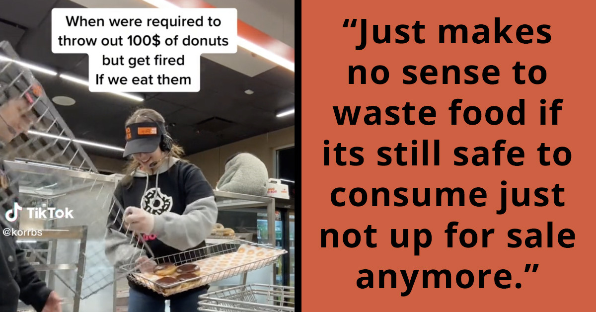 'We Get Fired If We Eat Them' - Dunkin' Worker Claims They Have To Throw Away Hundreds Of Donuts Every Night