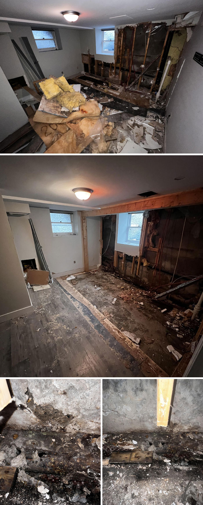 8. The landlord claimed there was no problem. However, I decided to employ a private plumber for inspection, and this is the outcome I returned to.