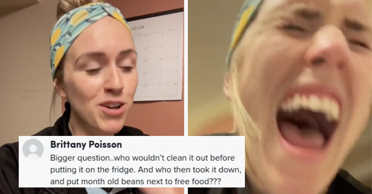 This Nurse Realizes She Made A Huge Mistake When Choosing What To Eat At Lunch And We Can't Stop Laughing About It