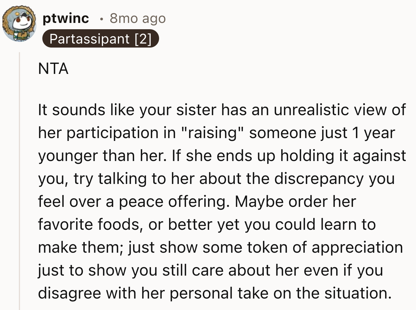 Vera was being unrealistic