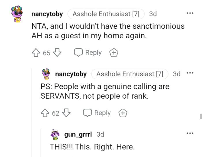 Here are some of the most upvoted comments from Redditors for you to read through