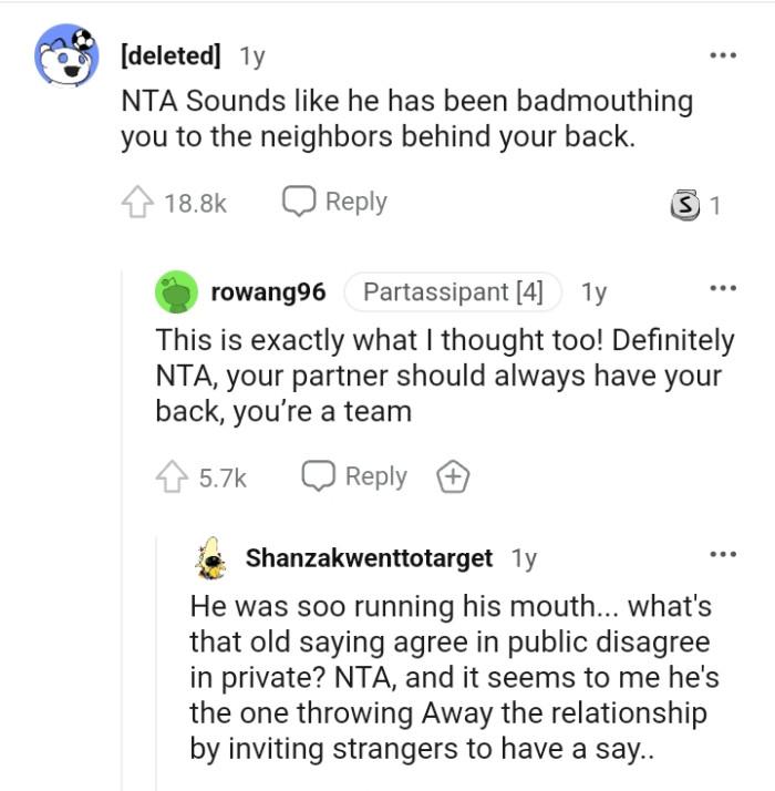 Let's hear what other Redditors thought about the whole story