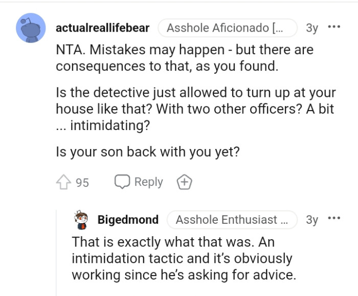 Mistakes do happen, but there are consequences for them