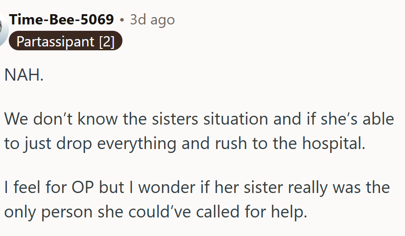 Some people were lenient