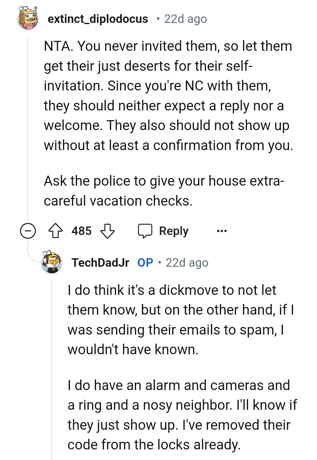 It's Bad Not to Let Someone Know