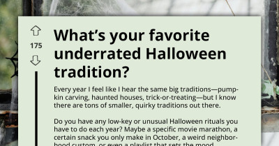 People Share Quirky Traditions That Make Halloween Special