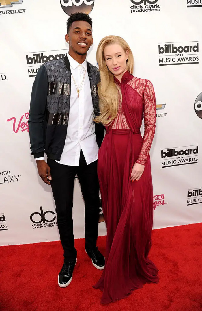 10. Iggy Azalea first met Nick Young at a 2013 pool party, but they went on a date after he tweeted about his crush on her in 2014