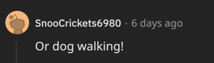 It can even be something that she might enjoy