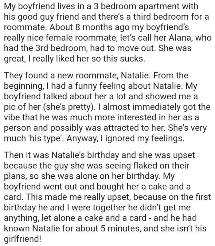 The OP Almost Immediately Got the Vibe That He Was Much More Interested in Her as a Person