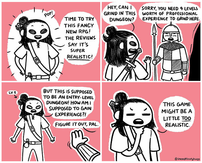 22. Go kill mobs in the wilderness, pal.