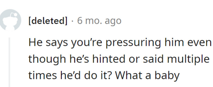 Someone get this man a pacifier!