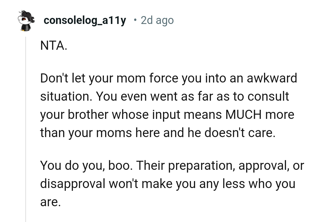 And the comments roll in...