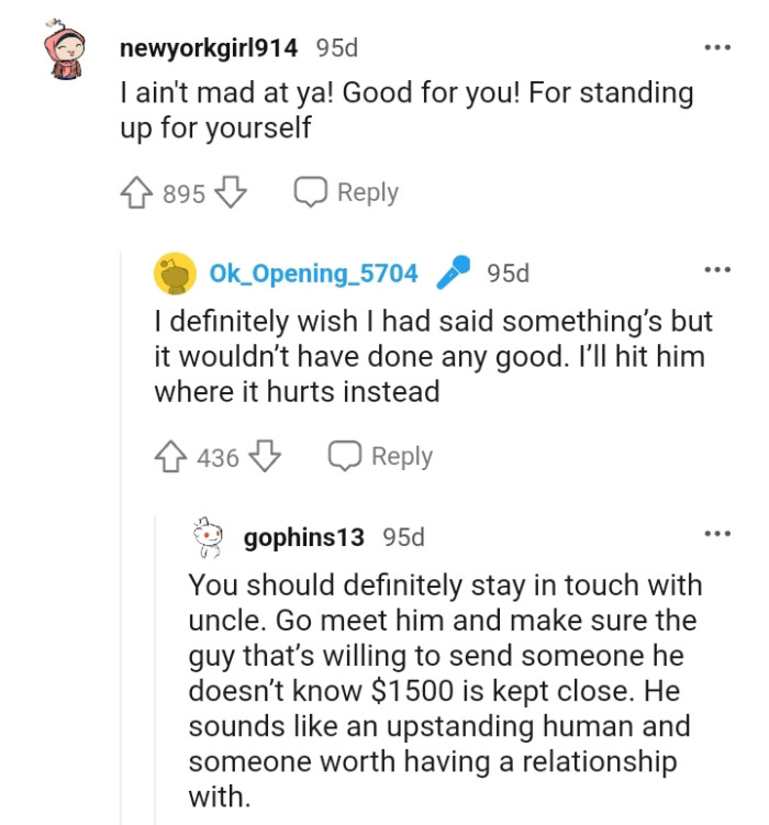 The comments came in, in their hundreds, and we've gathered a bunch of them below