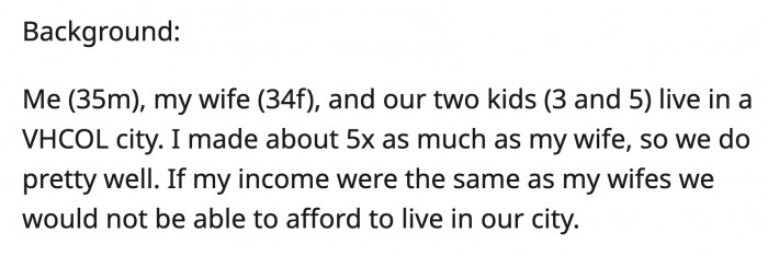 Was OP an a**hole for telling his wife that his job has to come first? You can read the full story below: