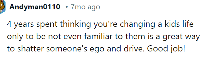 She doesn't do her job